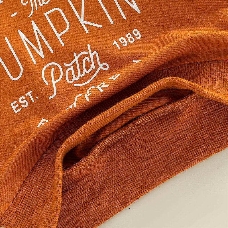 Pumpkin Toddler Sweatshirt