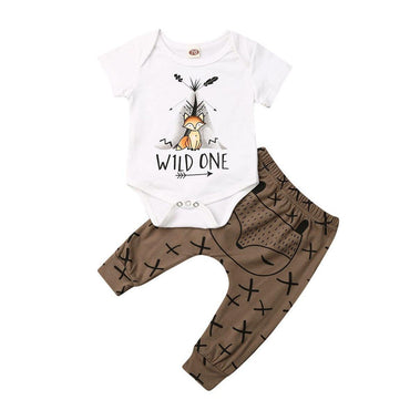 Wild One Fox Set - The Trendy Toddlers