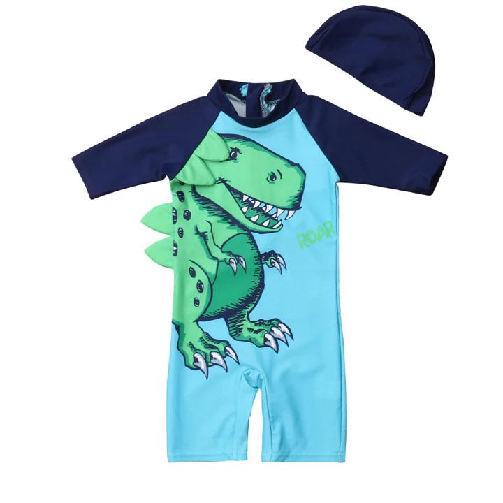 Dino Swimsuit - The Trendy Toddlers