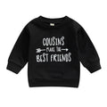 Best Friends Baby Sweatshirt Black 3-6 M 