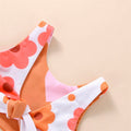 Floral Hearts Baby Swimsuit