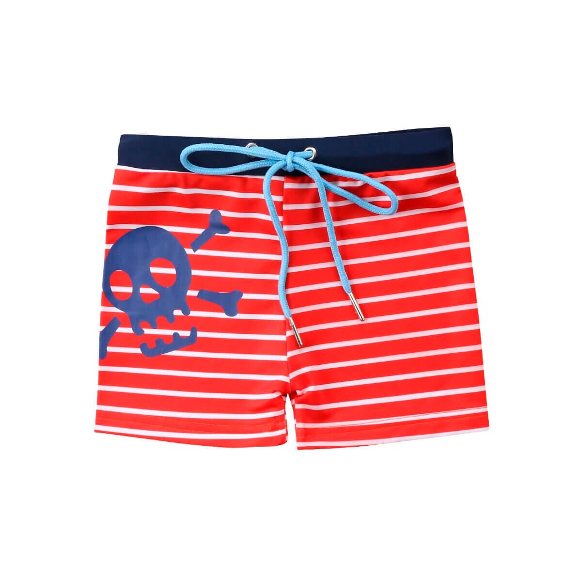 Striped Pirate Toddler Swim Shorts   