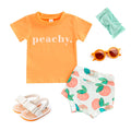 Peachy Shorts Baby Set   