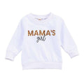 Mama's Girl Baby Sweatshirt White 18-24 M 