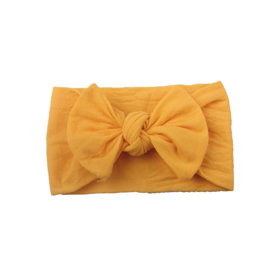Baby Girl Solid Bow Headband – The Trendy Toddlers