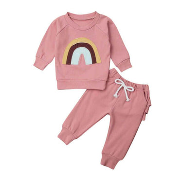 Rainbow Pink Baby Set   