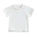 Solid White Toddler Tee