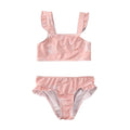 Shell Ruffled Toddler Swimsuit Pink 5T 