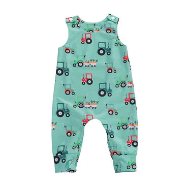 Tractor Baby Jumpsuit