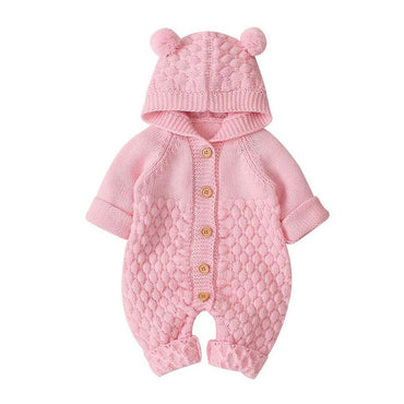 Baby Boy Bear Cute Print Sleeveless Jumpsuit, Infant Newborn