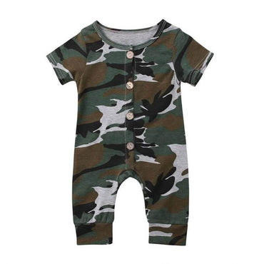 Camo Jumpsuit - The Trendy Toddlers