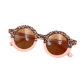 Retro Leopard Sunglasses Pink  