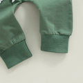 Green Pants Hooded Baby Set