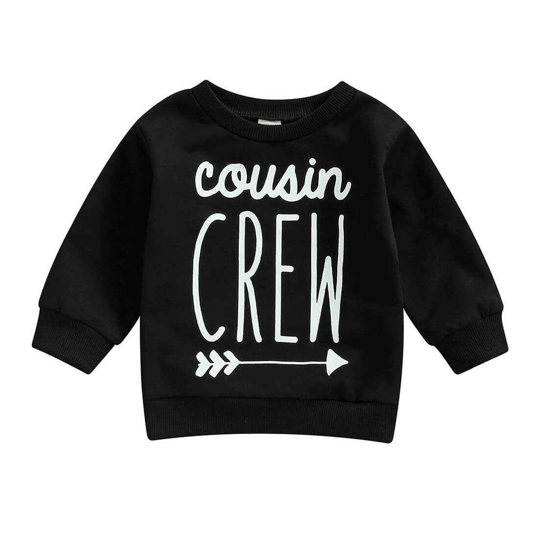 Cousin Crew Baby Sweatshirt Black 3-6 M 