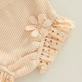 Solid Pleated Baby Set   