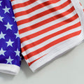 Stars and Stripes Hooded Baby Set   