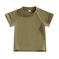 Solid Army Green Toddler Tee   