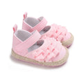 Ruffle Solid Baby Shoes
