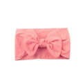 Solid Bow Headband Pink  