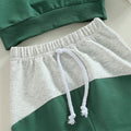 Green Hooded Baby Set   