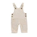 Solid Corduroy Baby Jumpsuit Beige 18-24 M 