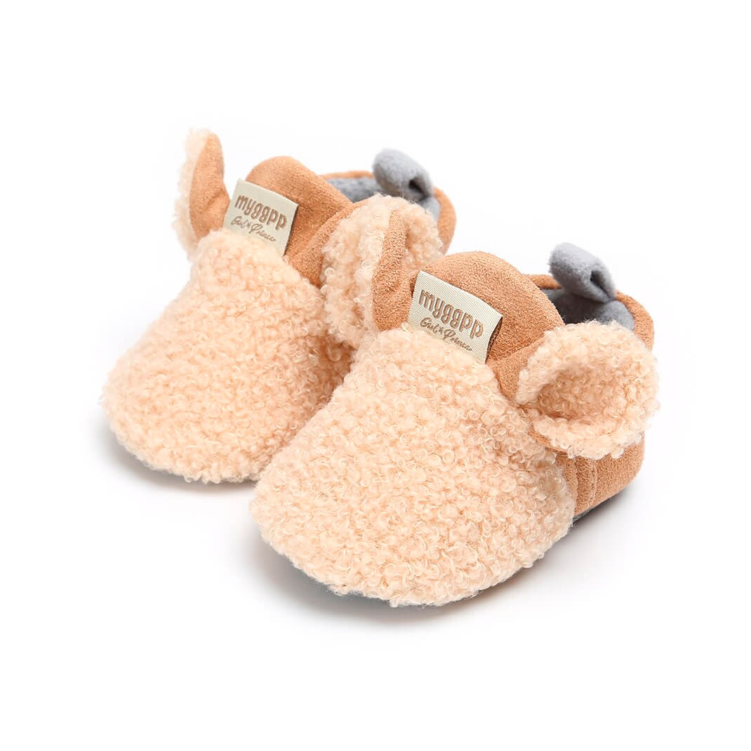 Baby Girl Plush Sheep Shoes – The Trendy Toddlers