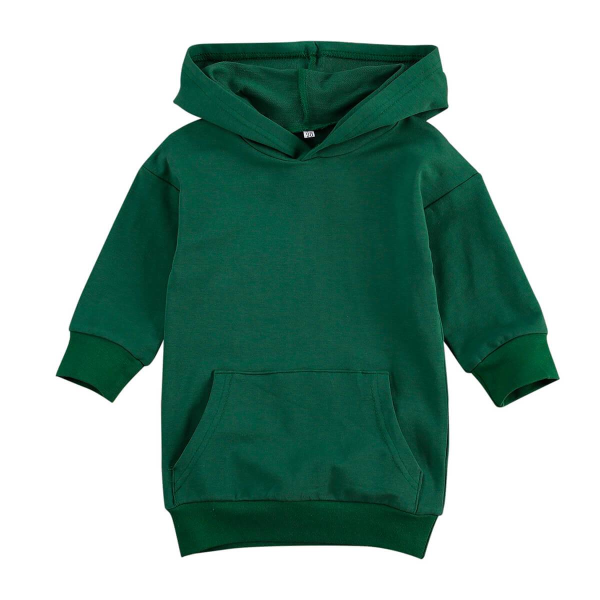 Solid Oversized Toddler Hoodie