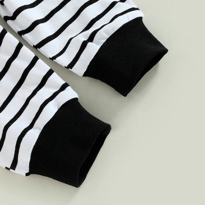 Best Girl Striped Pants Baby Set