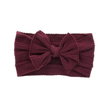 Bow Solid Headband - The Trendy Toddlers
