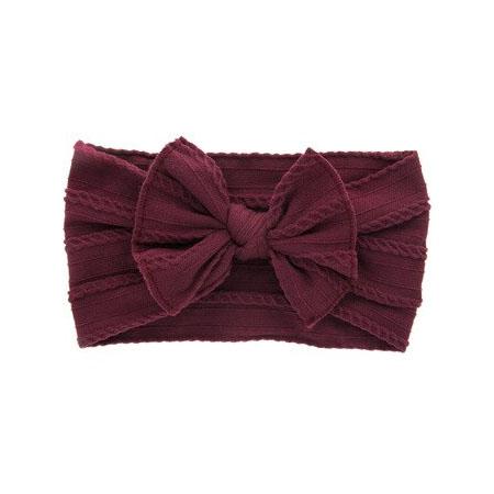 Baby Girl Bow Solid Headband – The Trendy Toddlers