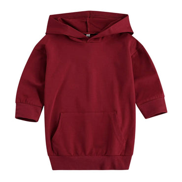 Oversized Solid Toddler Hoodie