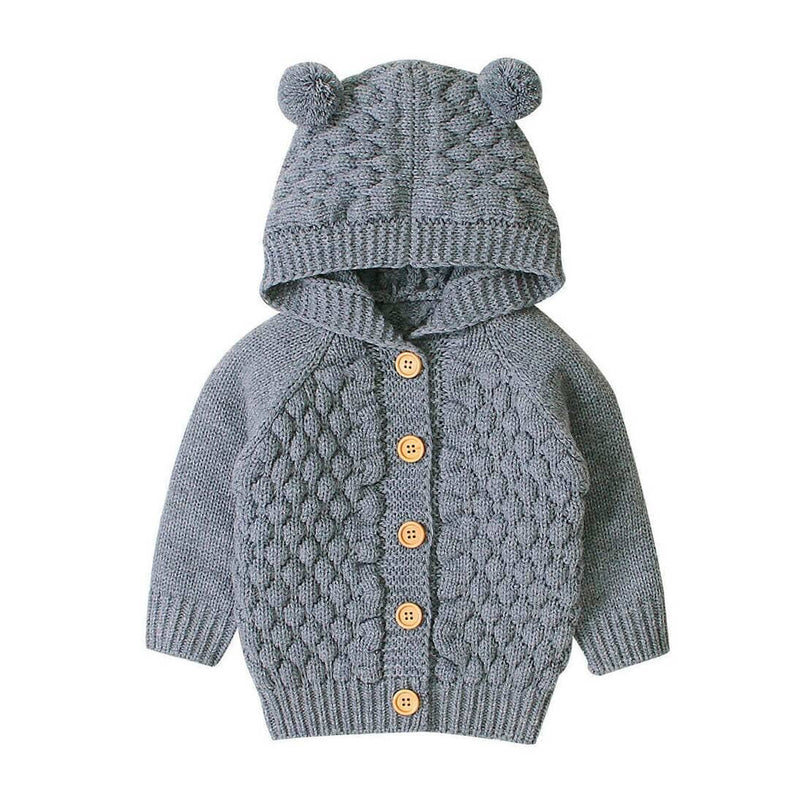 Hooded baby cardigan Clearance
