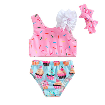 Cupcakes Baby Swimsuit   