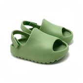 Olive Strap Rubber Toddler Slides   
