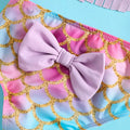 Purple Tassel Mermaid Baby Swimsuit