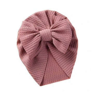 Solid Bow Head Wrap Pink  
