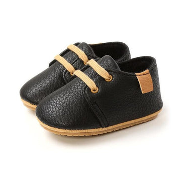 Solid Lace Up Baby Shoes