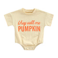 They Call Me Pumpkin Baby Bodysuit   