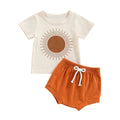 Sunshine Solid Shorts Baby Set   