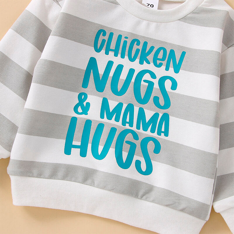Chicken Nugs Mama Hugs Baby Set
