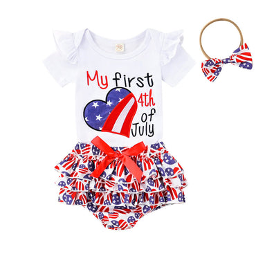My First 4th of July Baby Set   