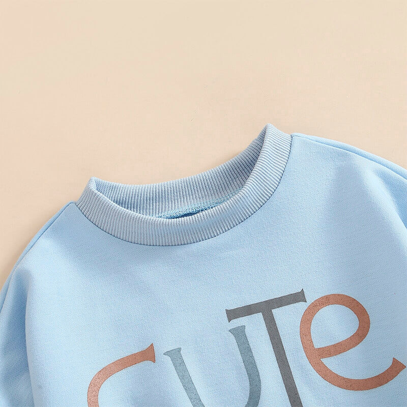 Solid Cute Toddler Set