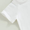 Solid White Toddler Tee