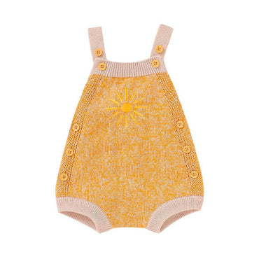 Sun Knitted Baby Romper