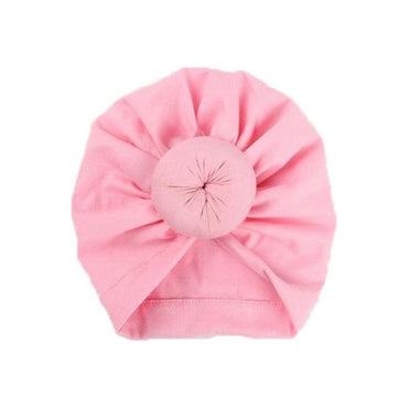 Cotton Knot Turban Pink  
