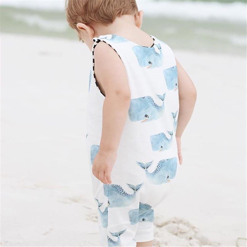 Whale Baby Jumpsuit   
